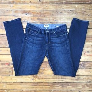 Paige Skyline straight blue jeans women